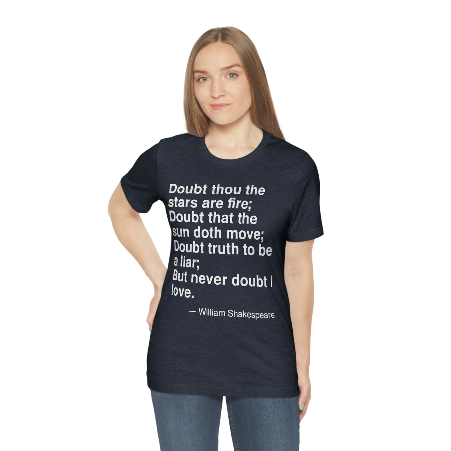 Shakespeare Doubt Aa adult t-shirt