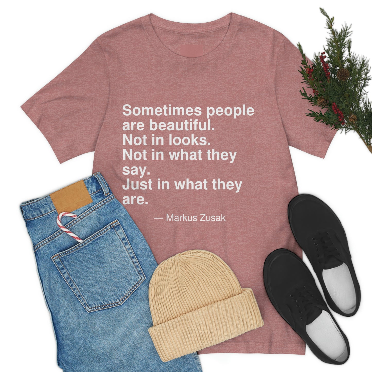 Zusak Beautiful Aa adult t-shirt