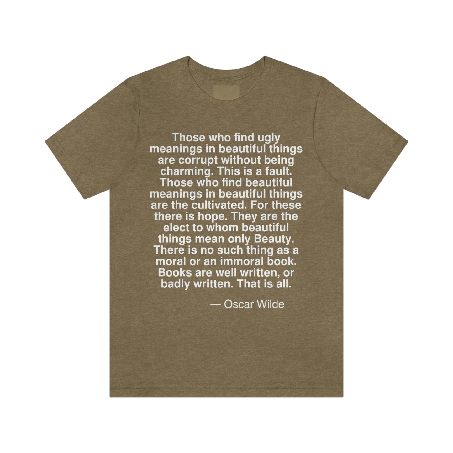 Wilde Beautiful Aa adult t-shirt