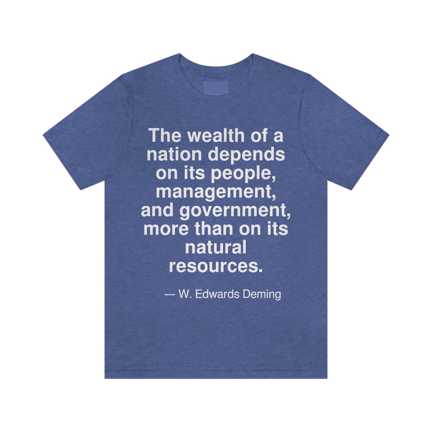 Deming Wealth Aa adult t-shirt