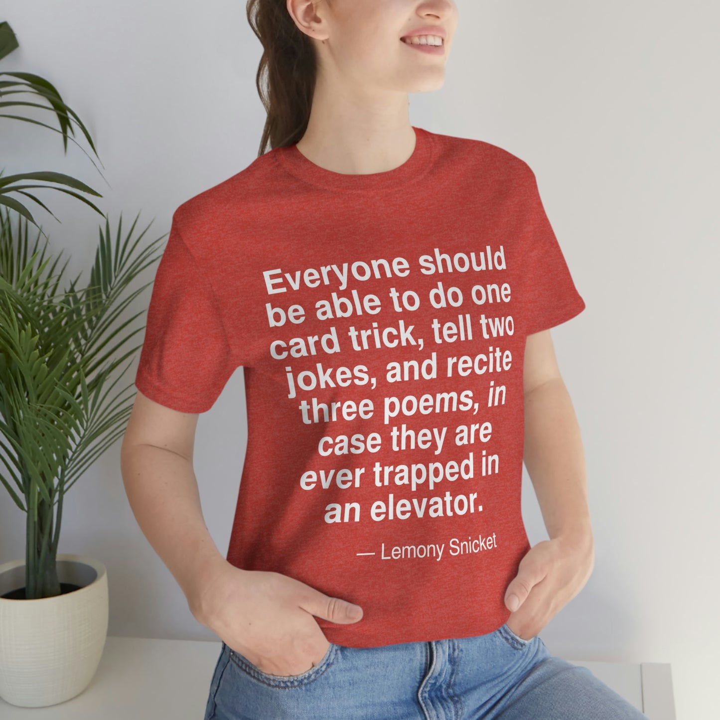 Snicket Everyone Aa adult t-shirt