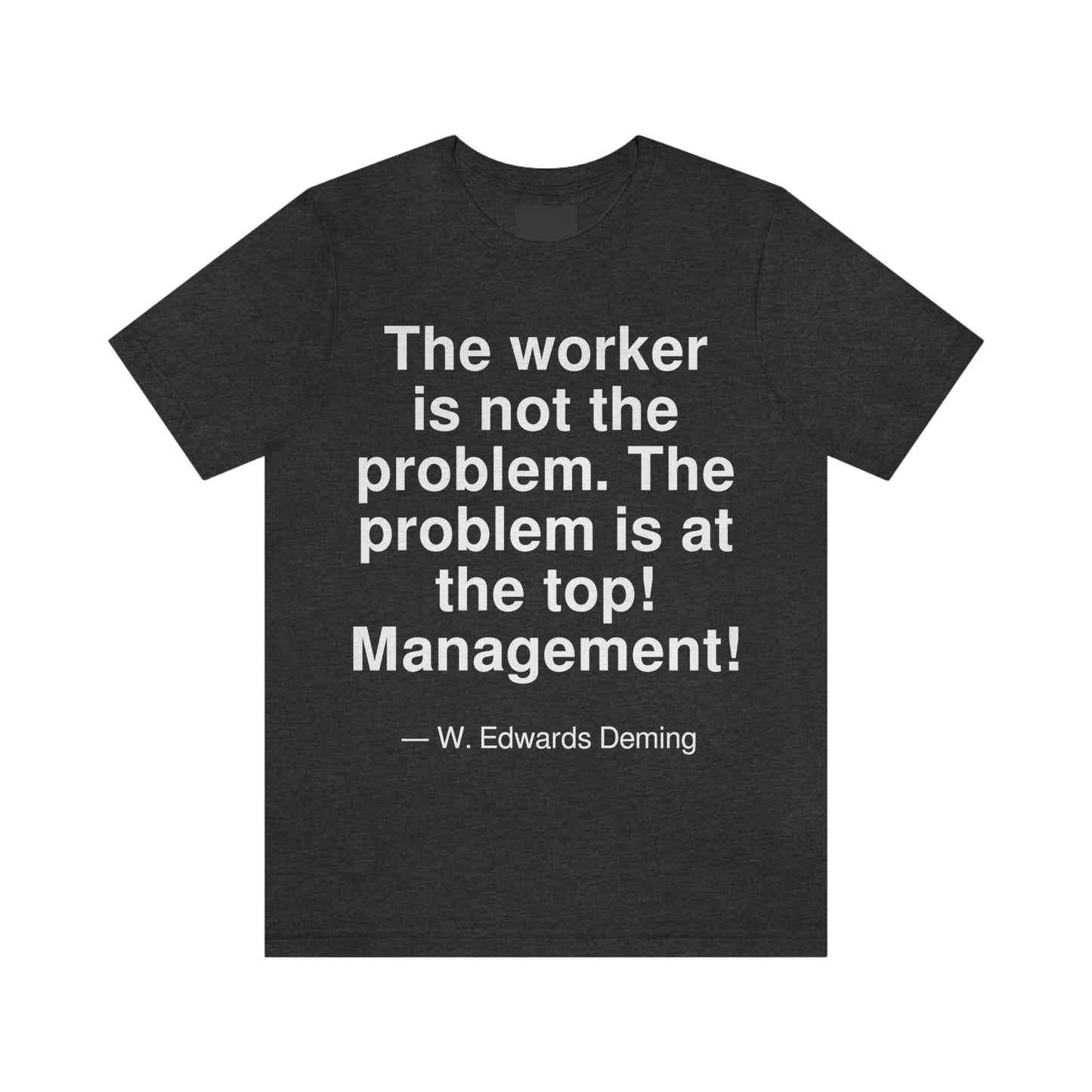 Deming Problem Aa adult t-shirt