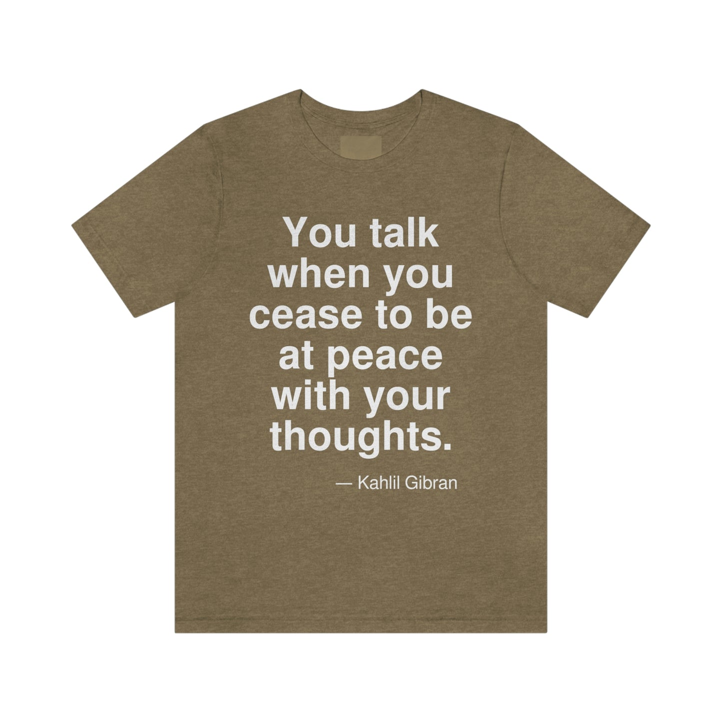 Gibran Talk Aa adult t-shirt