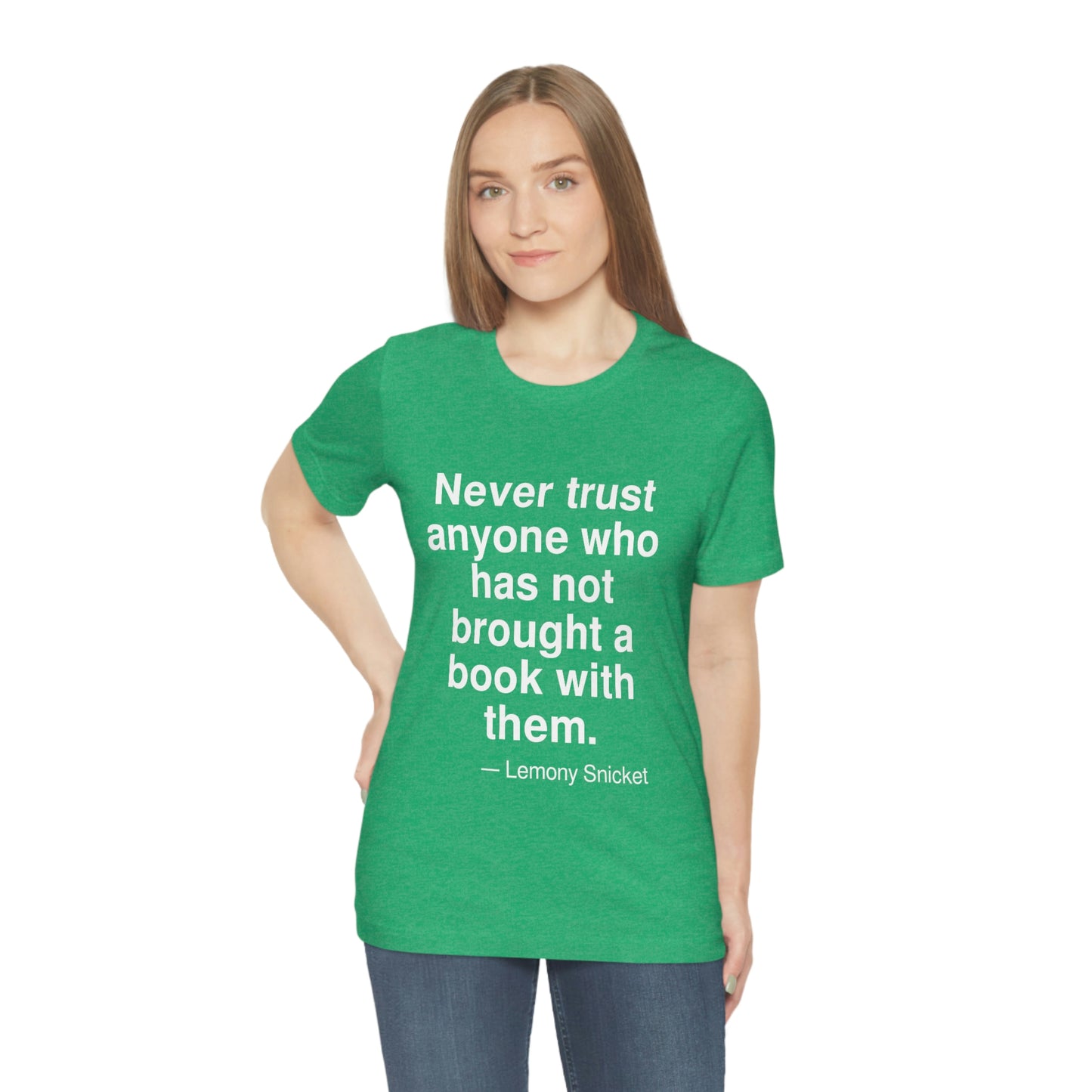 Snicket Book Aa adult t-shirt