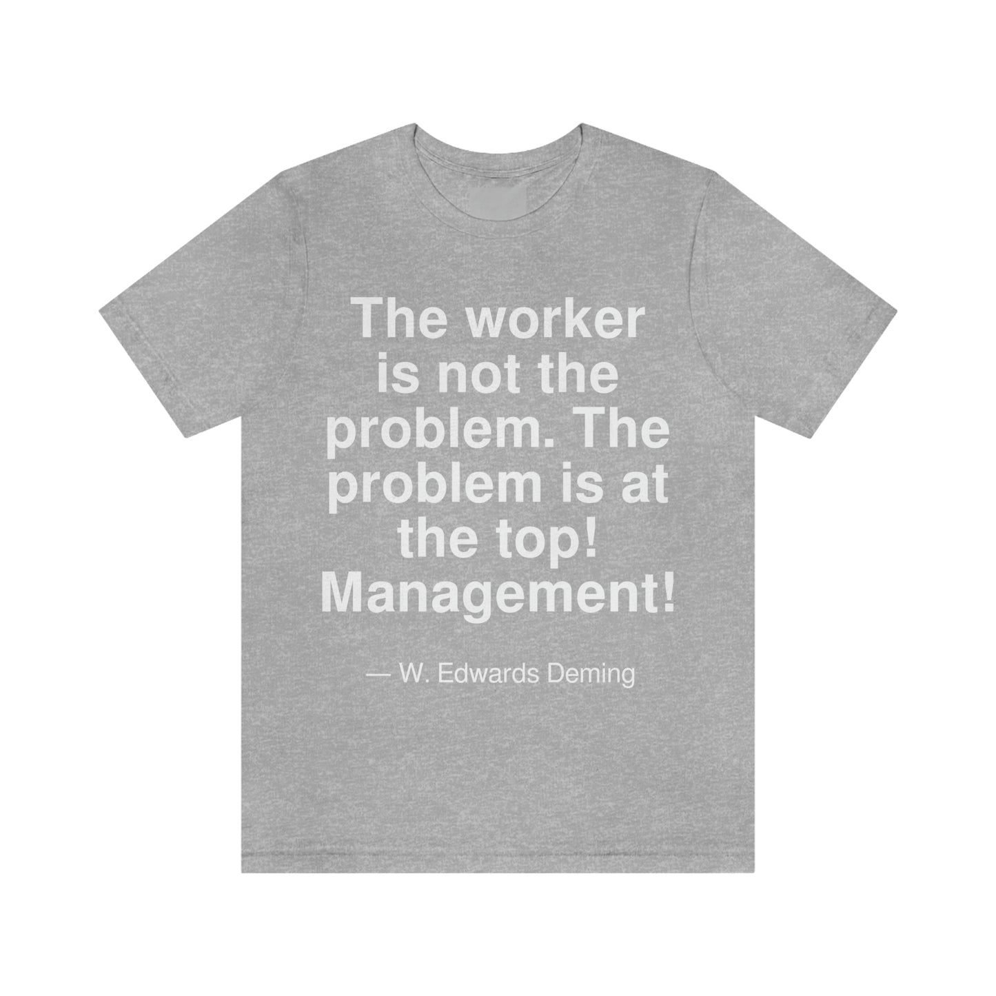 Deming Problem Aa adult t-shirt