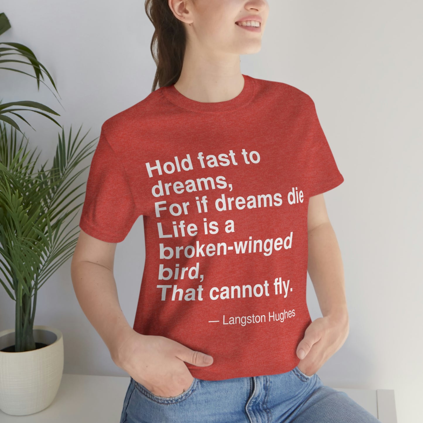 Hughes Dreams Aa adult t-shirt