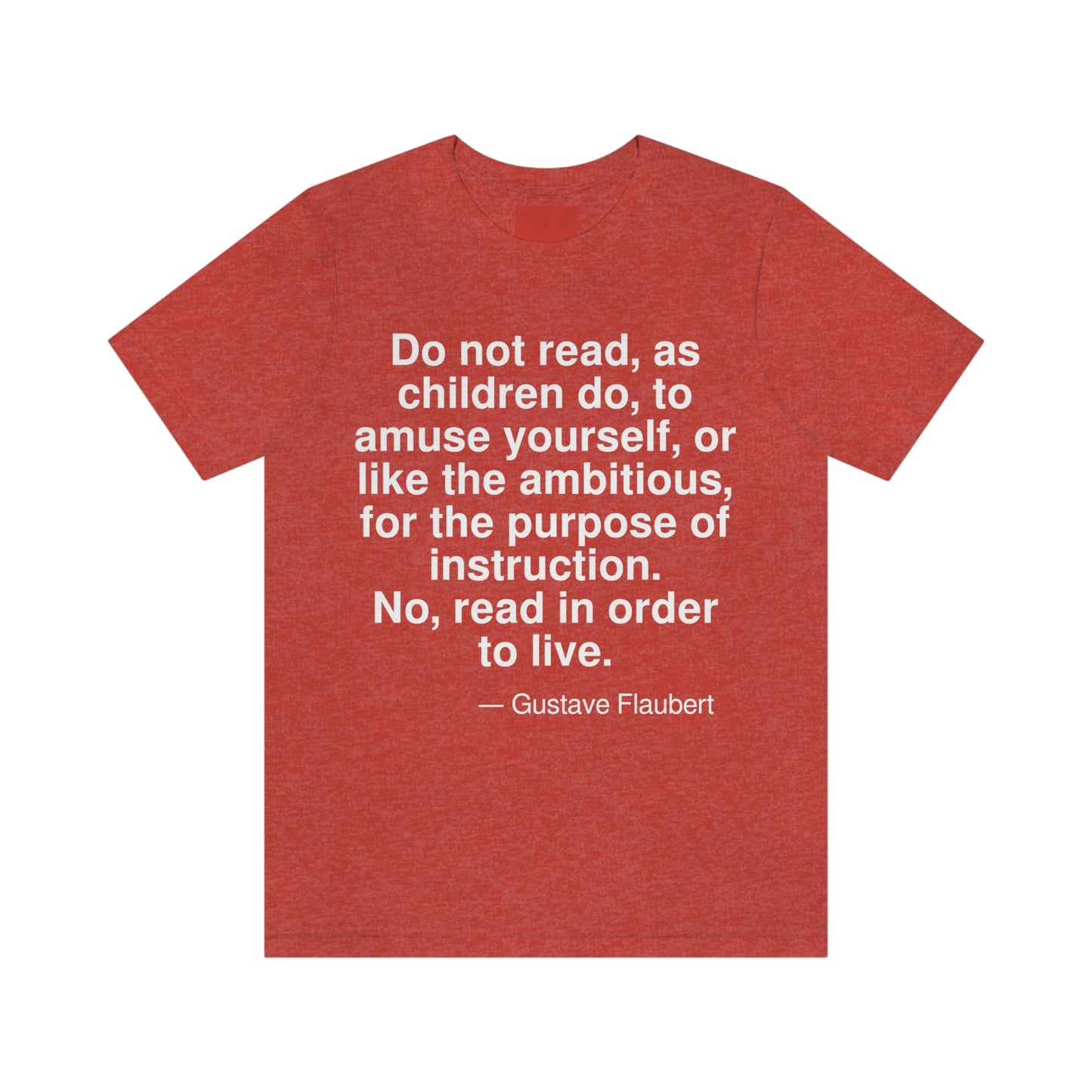 Flaubert Read Aa adult t-shirt