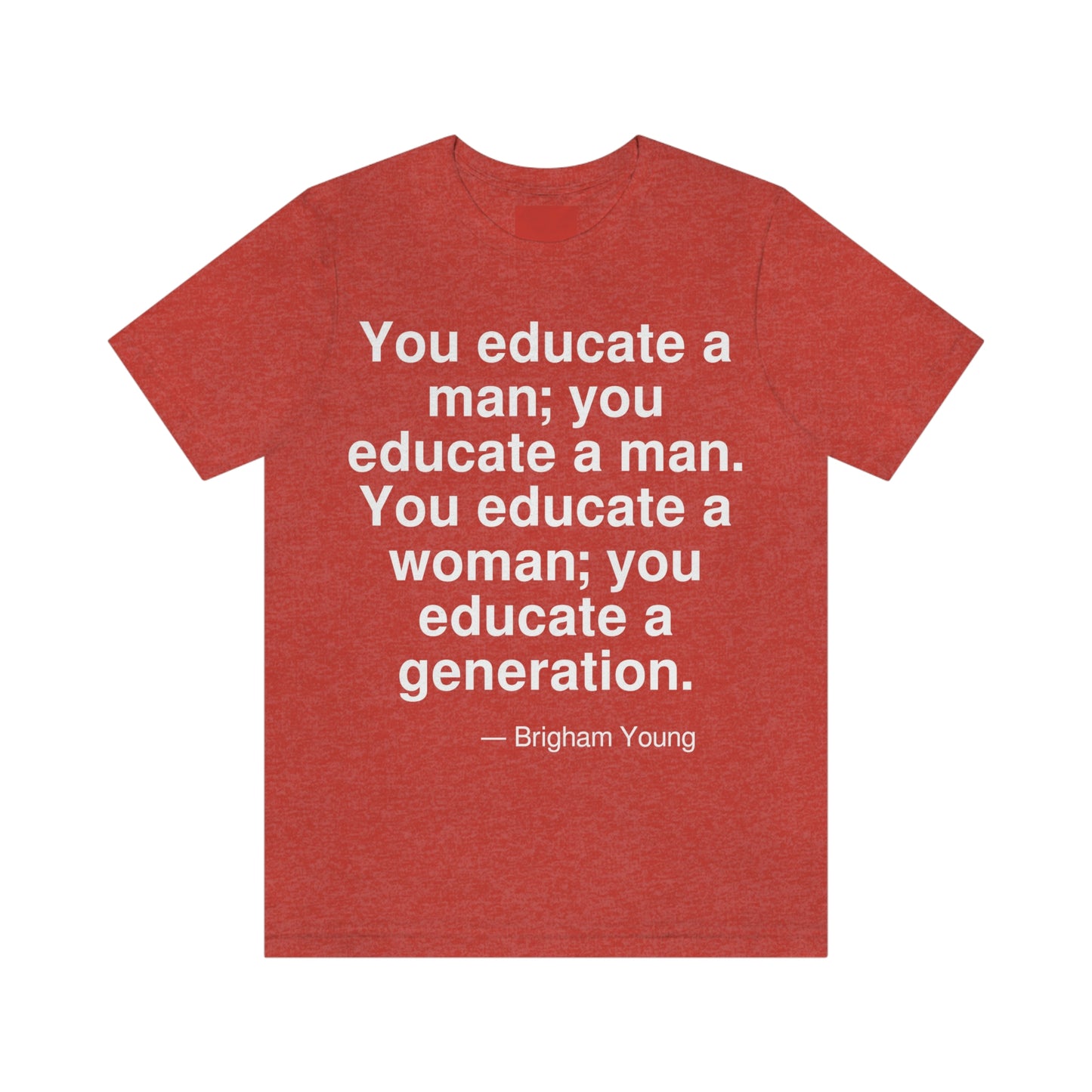 Young Educate Aa adult t-shirt