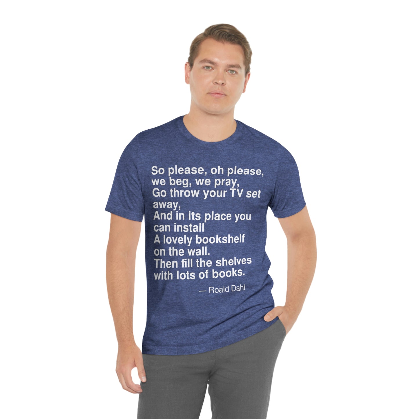 Dahl Please Aa adult t-shirt