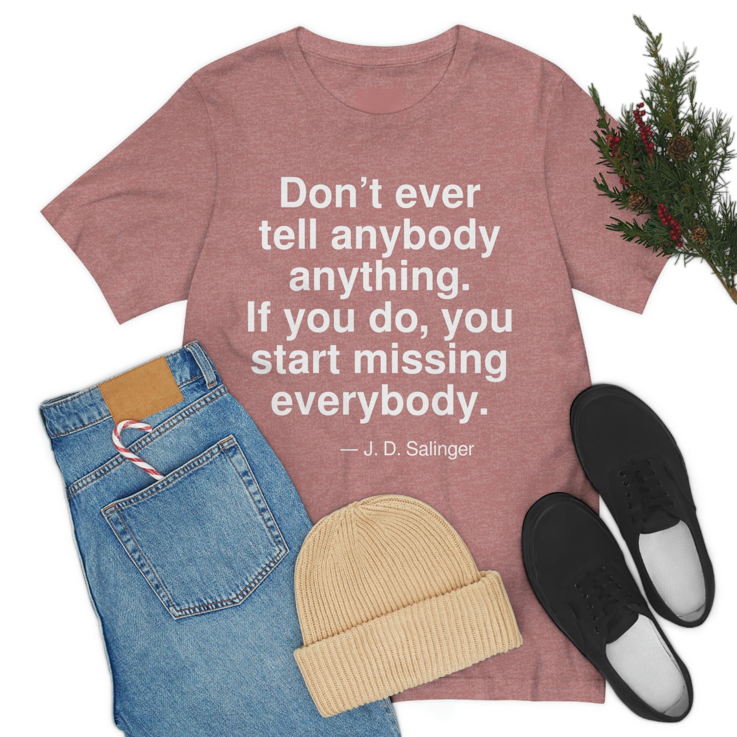 Salinger Anybody Aa adult t-shirt