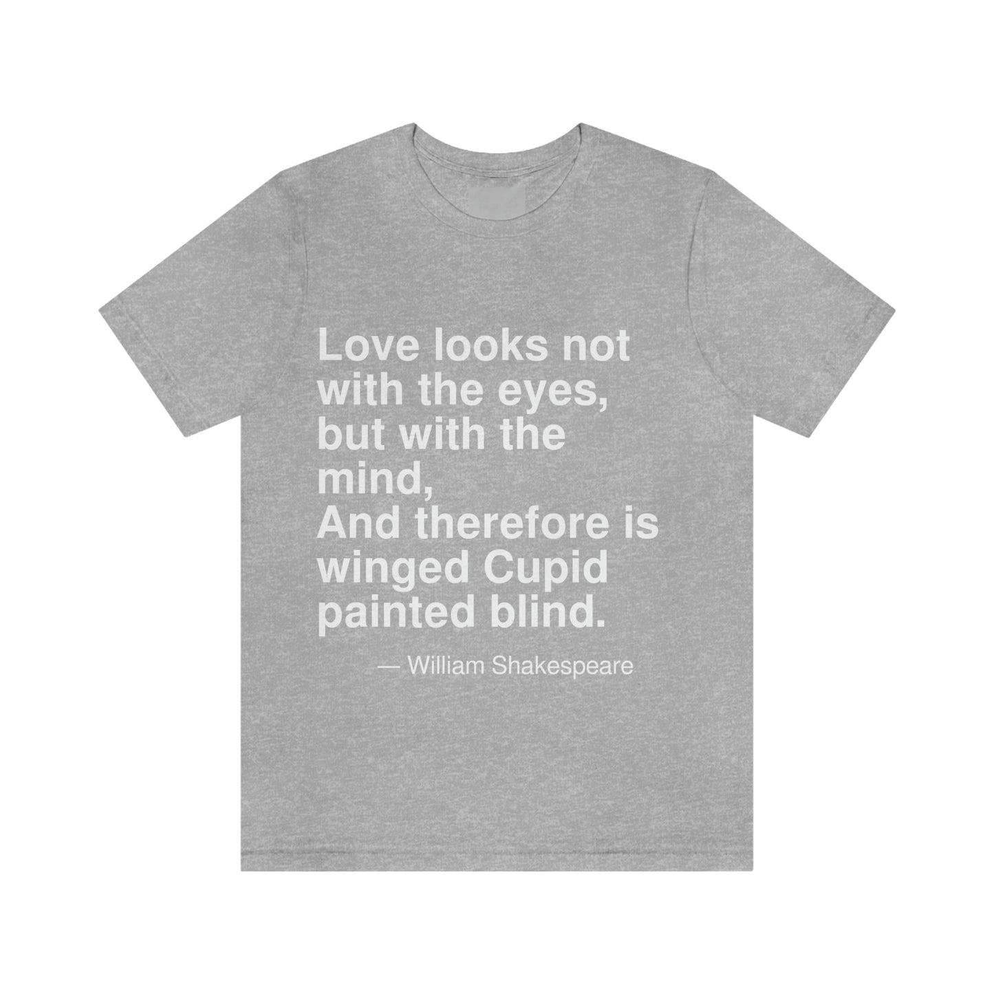 Shakespeare Eyes Aa adult t-shirt