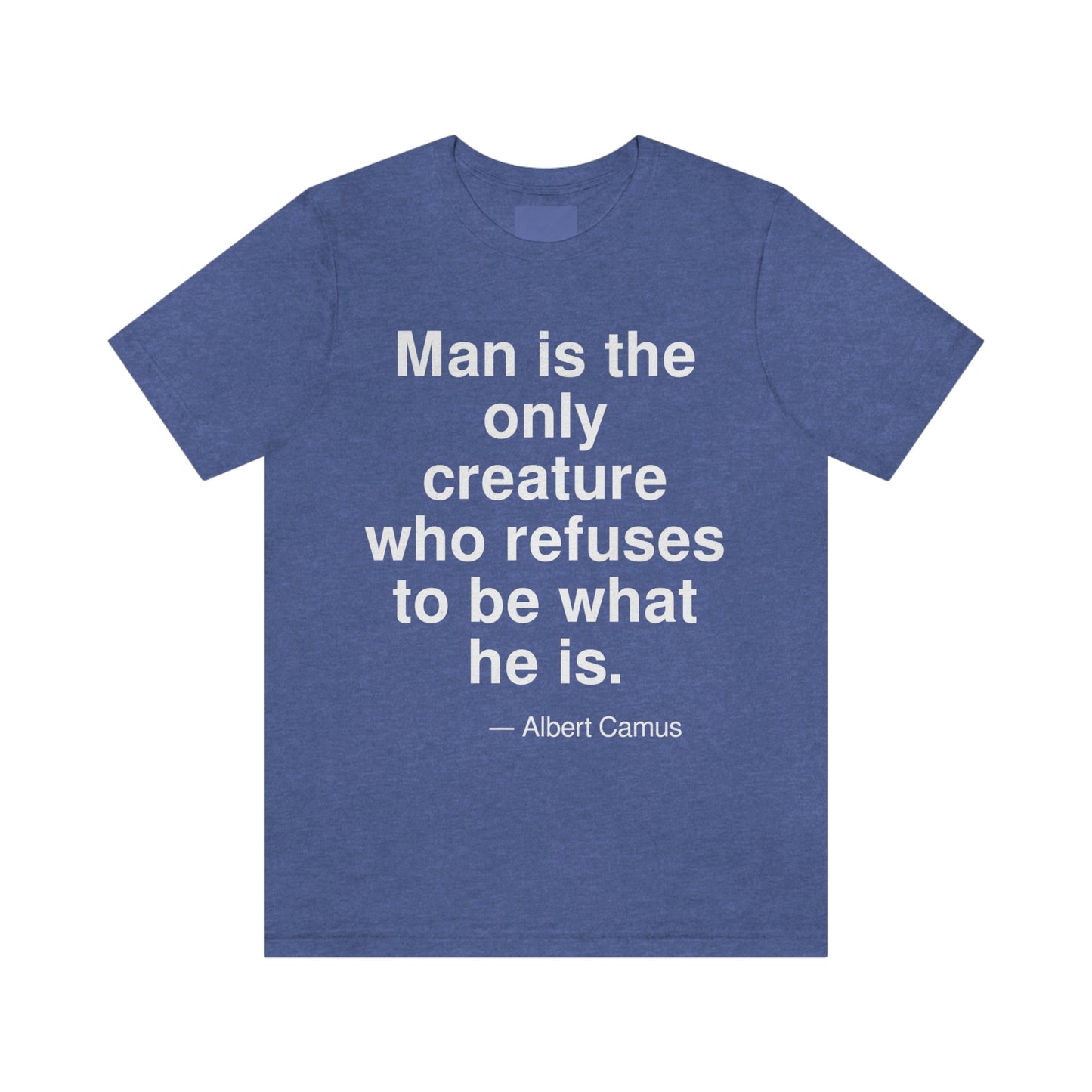 Camus Refuses Aa adult t-shirt