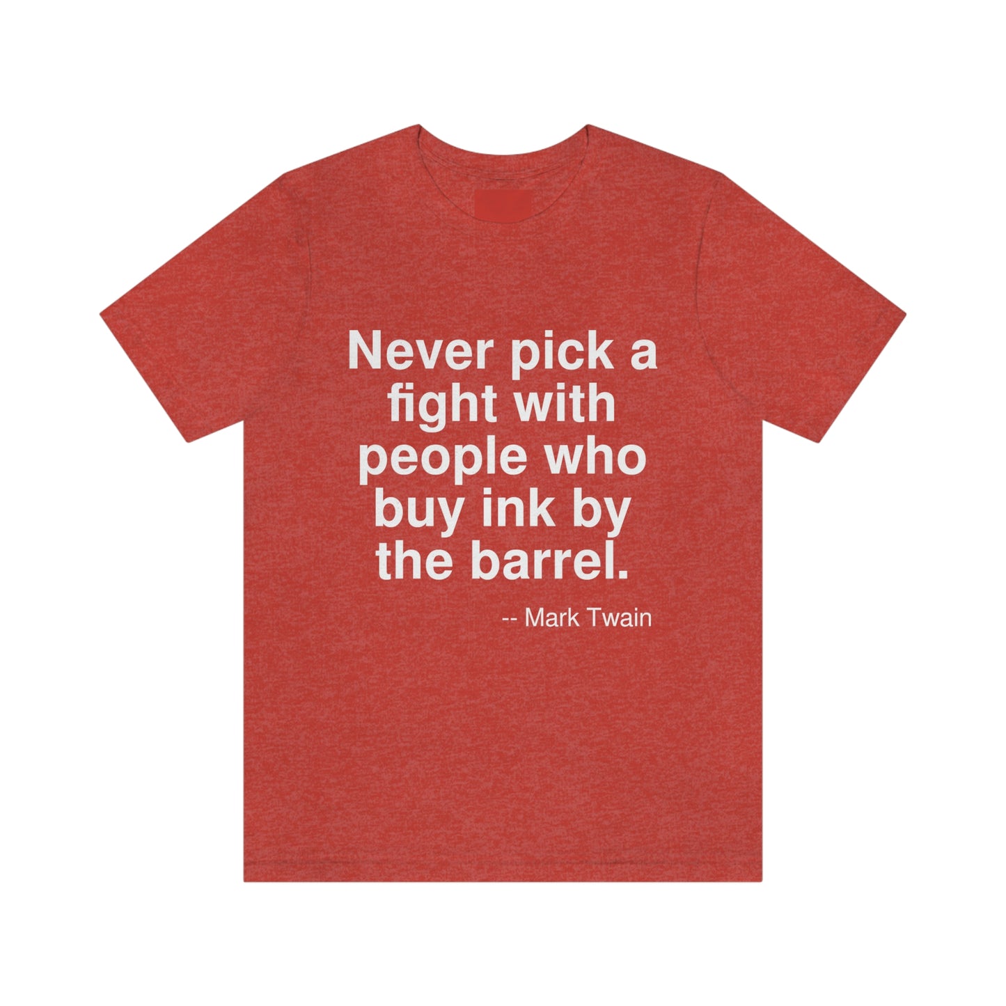 Twain Ink Aa adult t-shirt