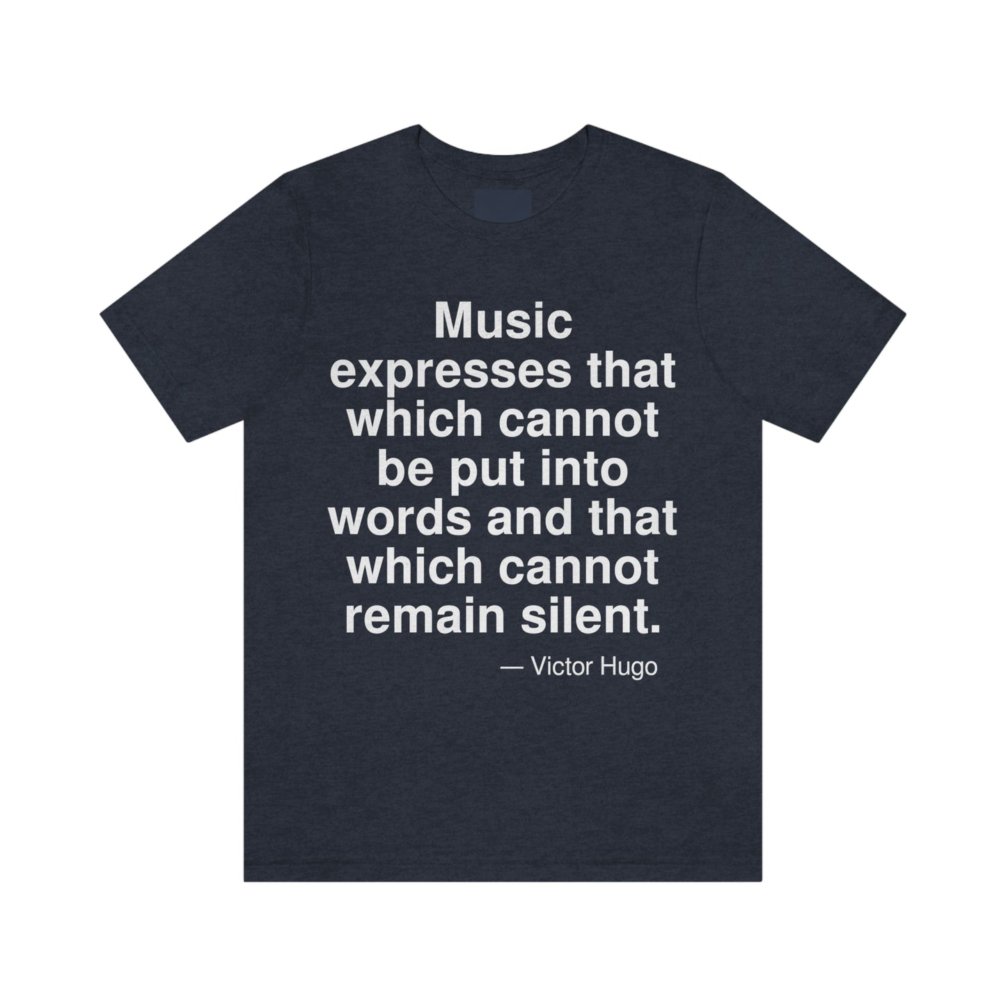 Hugo Music Aa adult t-shirt