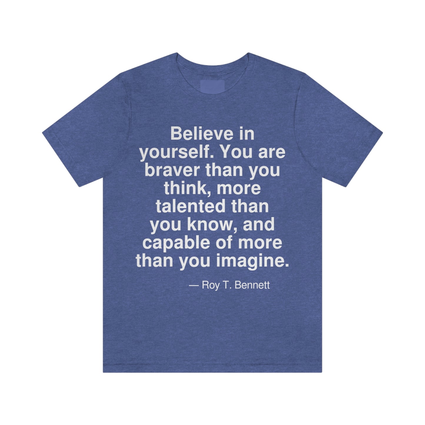 Bennett Believe Aa adult t-shirt