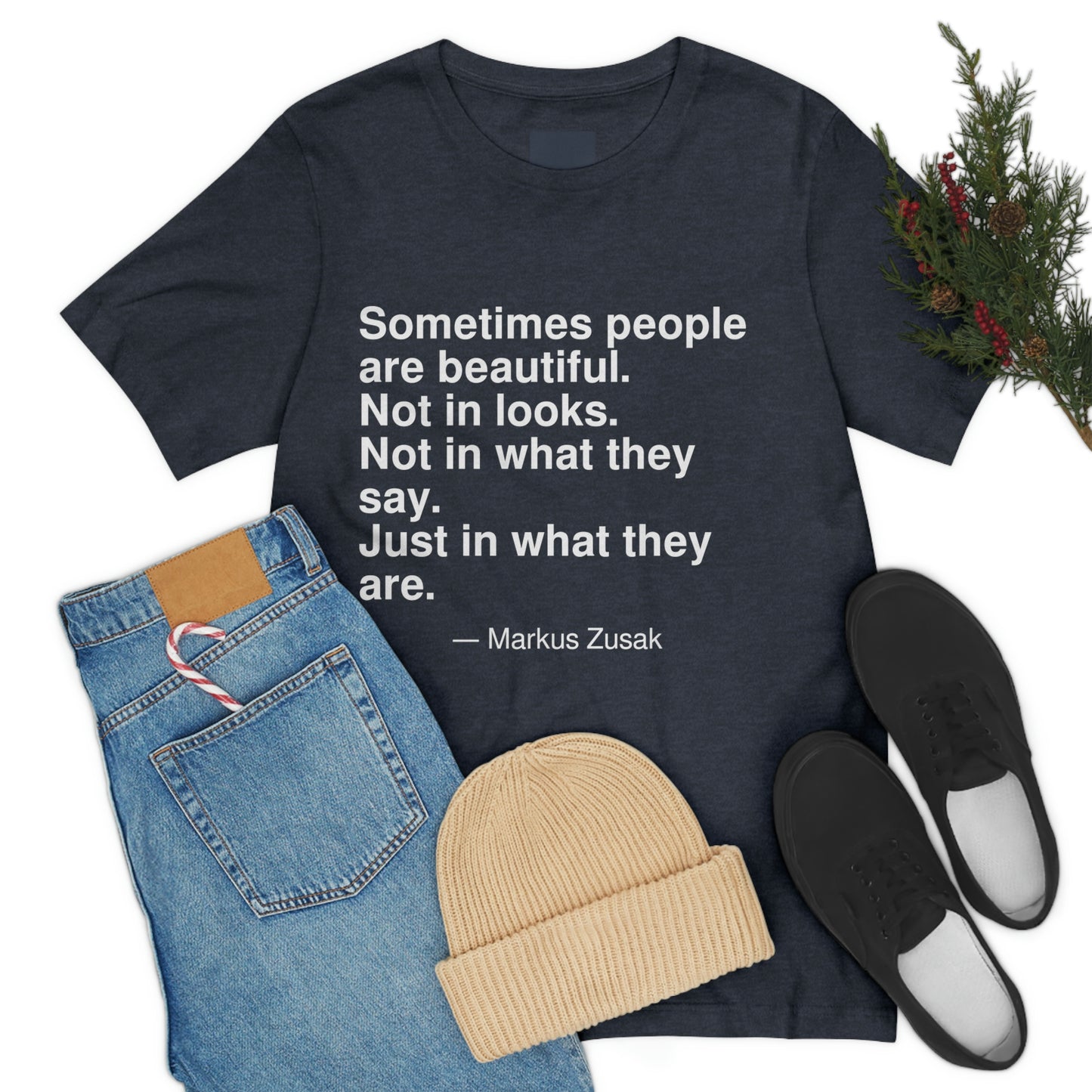 Zusak Beautiful Aa adult t-shirt