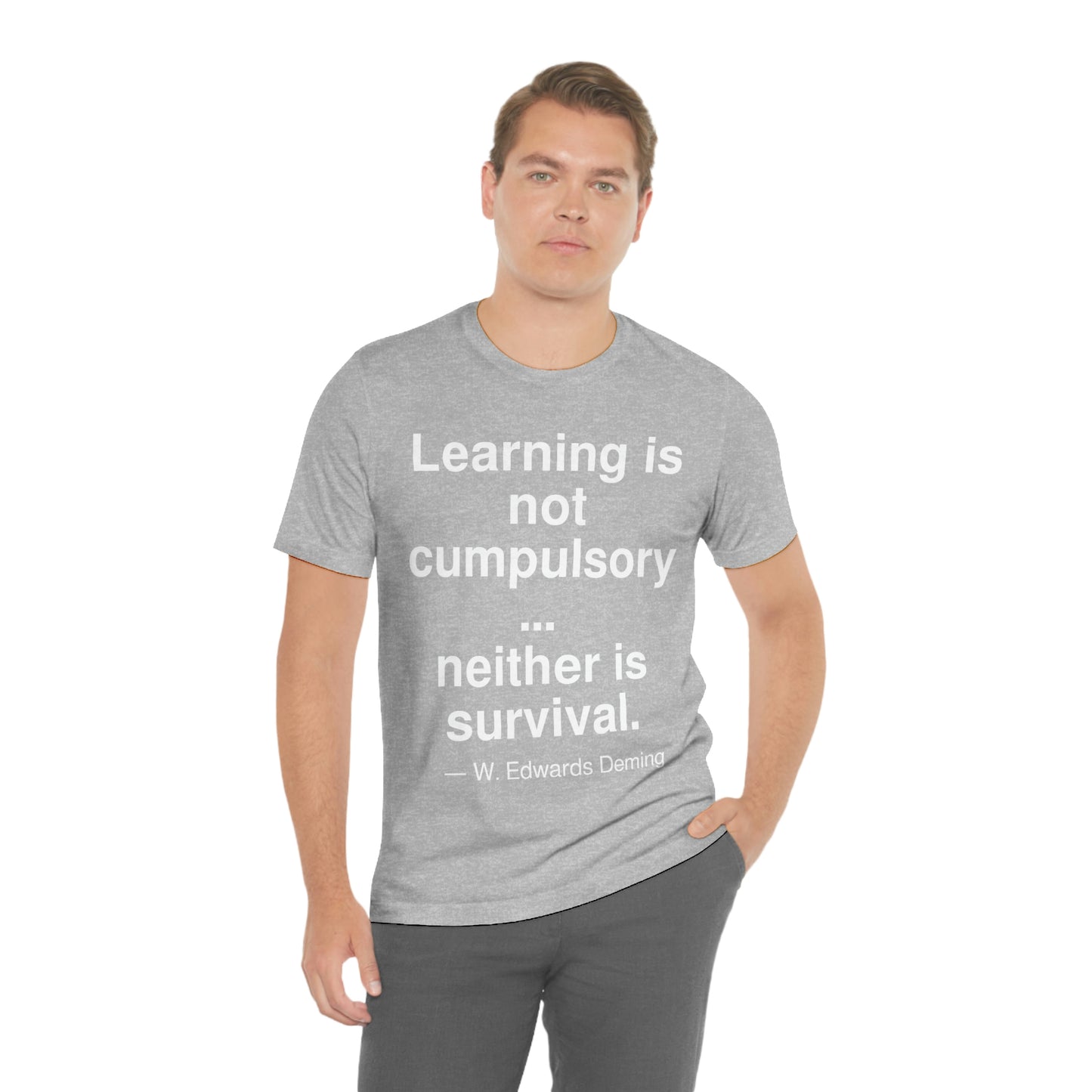 Deming Learning Aa adult t-shirt