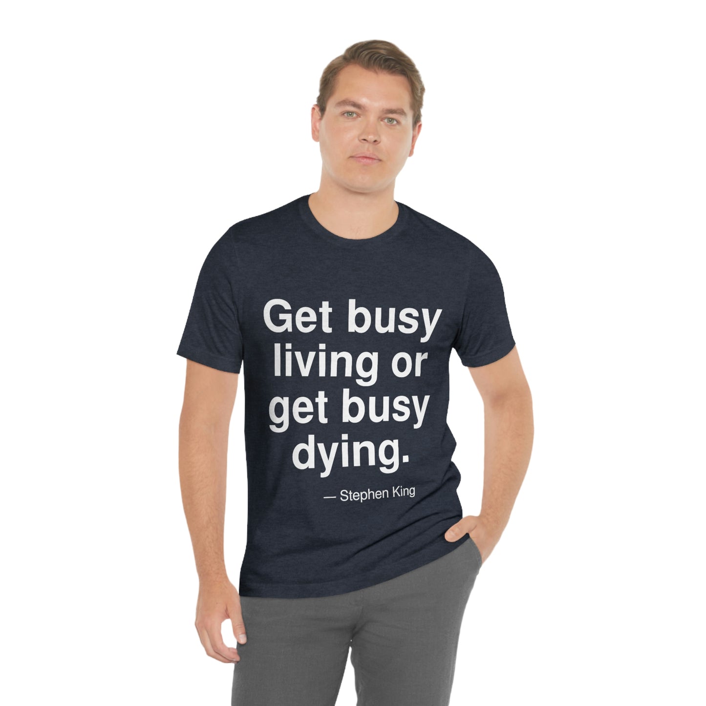 King Busy Aa adult t-shirt