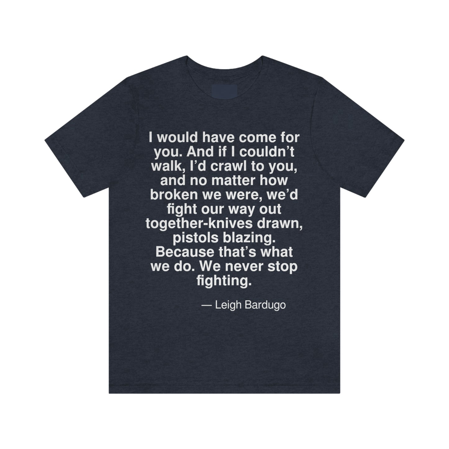 Bardugo Fighting Aa adult t-shirt