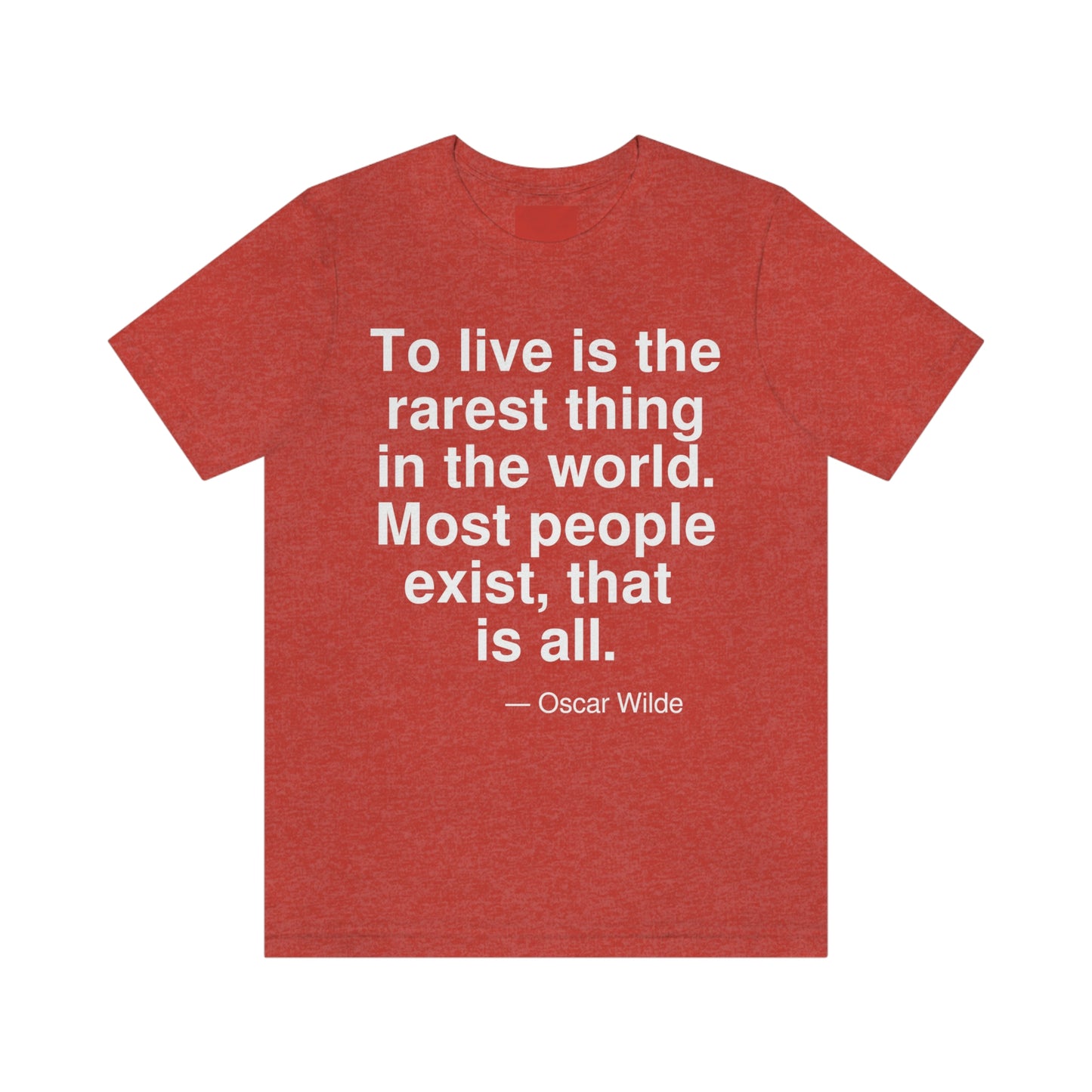 Wilde Live Aa adult t-shirt