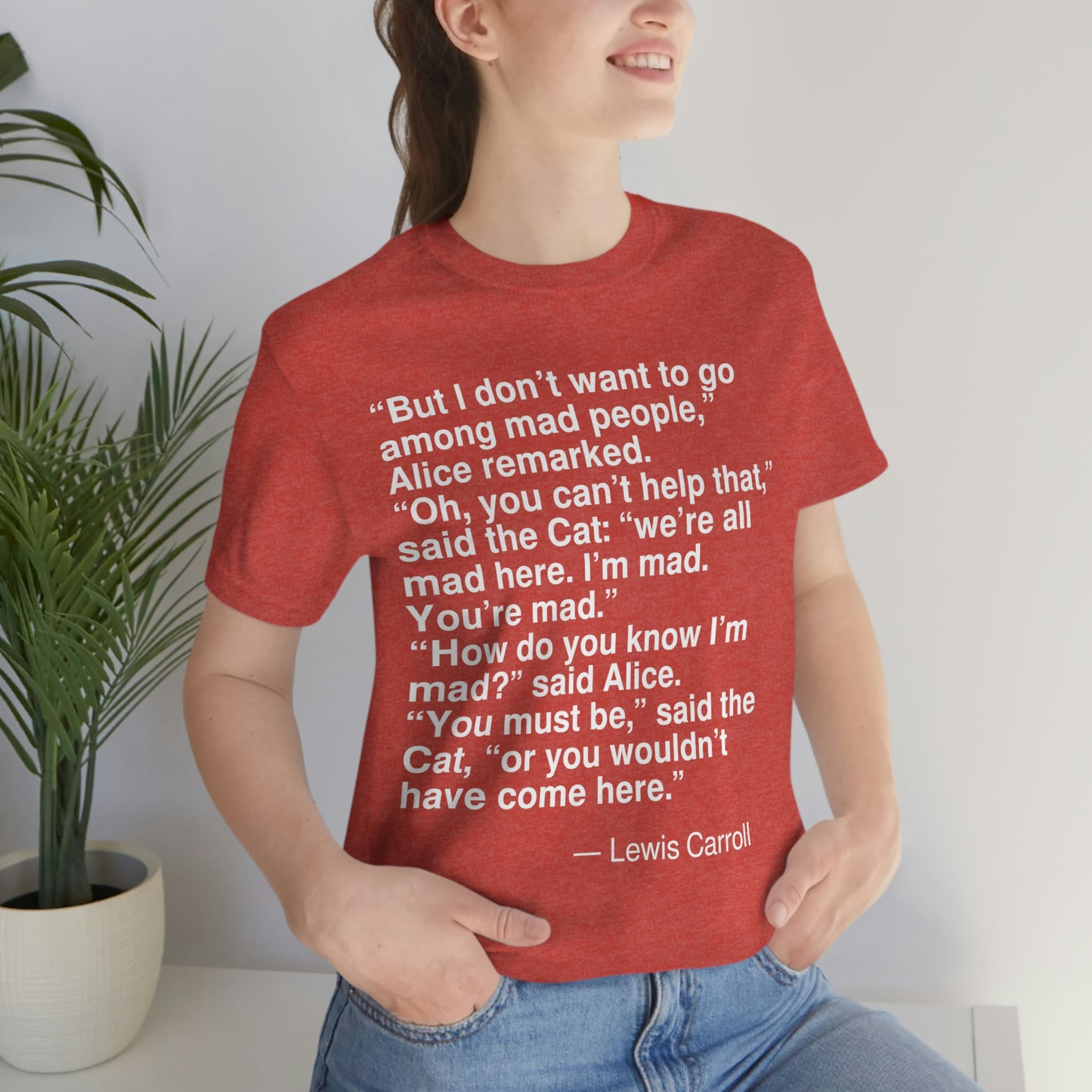 Carroll Mad Aa adult t-shirt