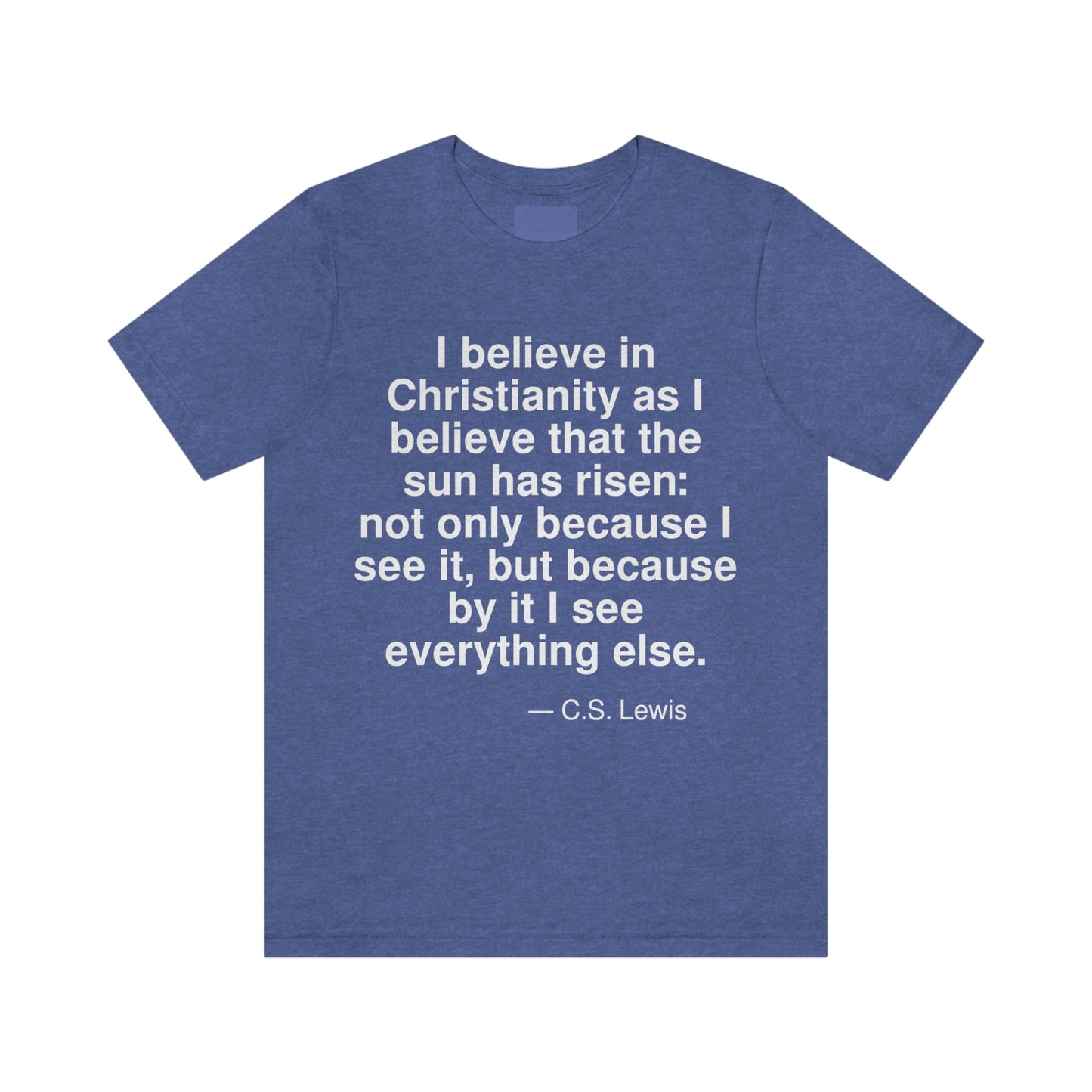 Lewis Believe Aa adult t-shirt