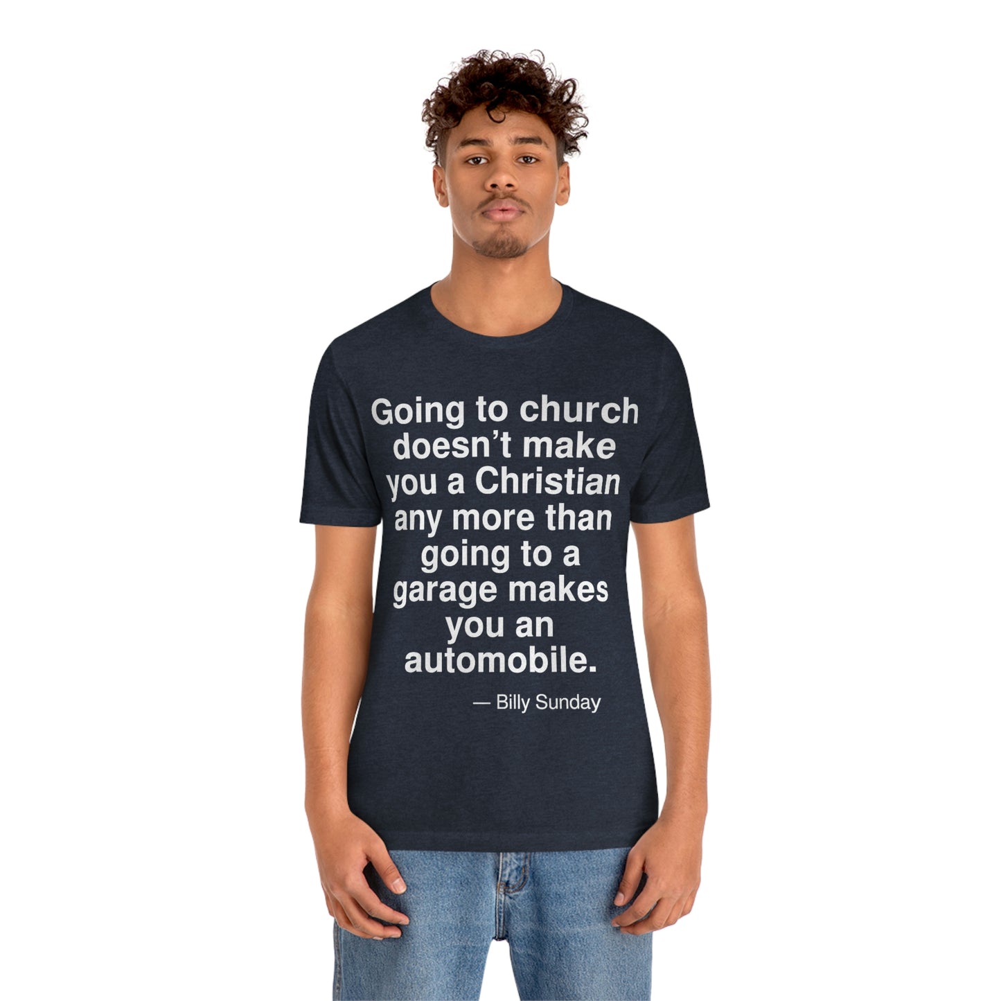 Sunday Church Aa adult t-shirt