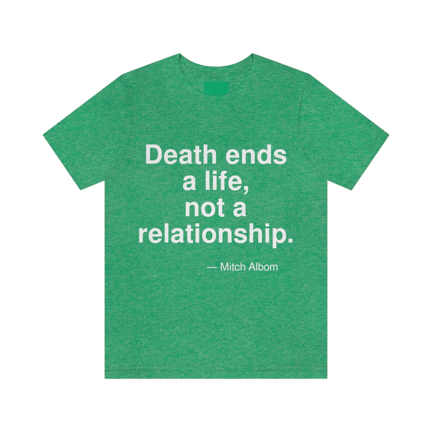 Albom Death Aa adult t-shirt