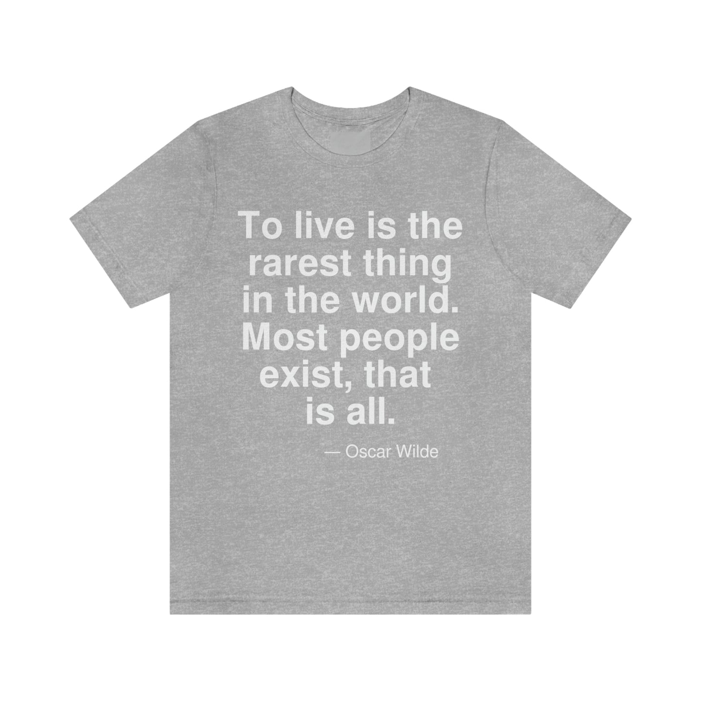 Wilde Live Aa adult t-shirt