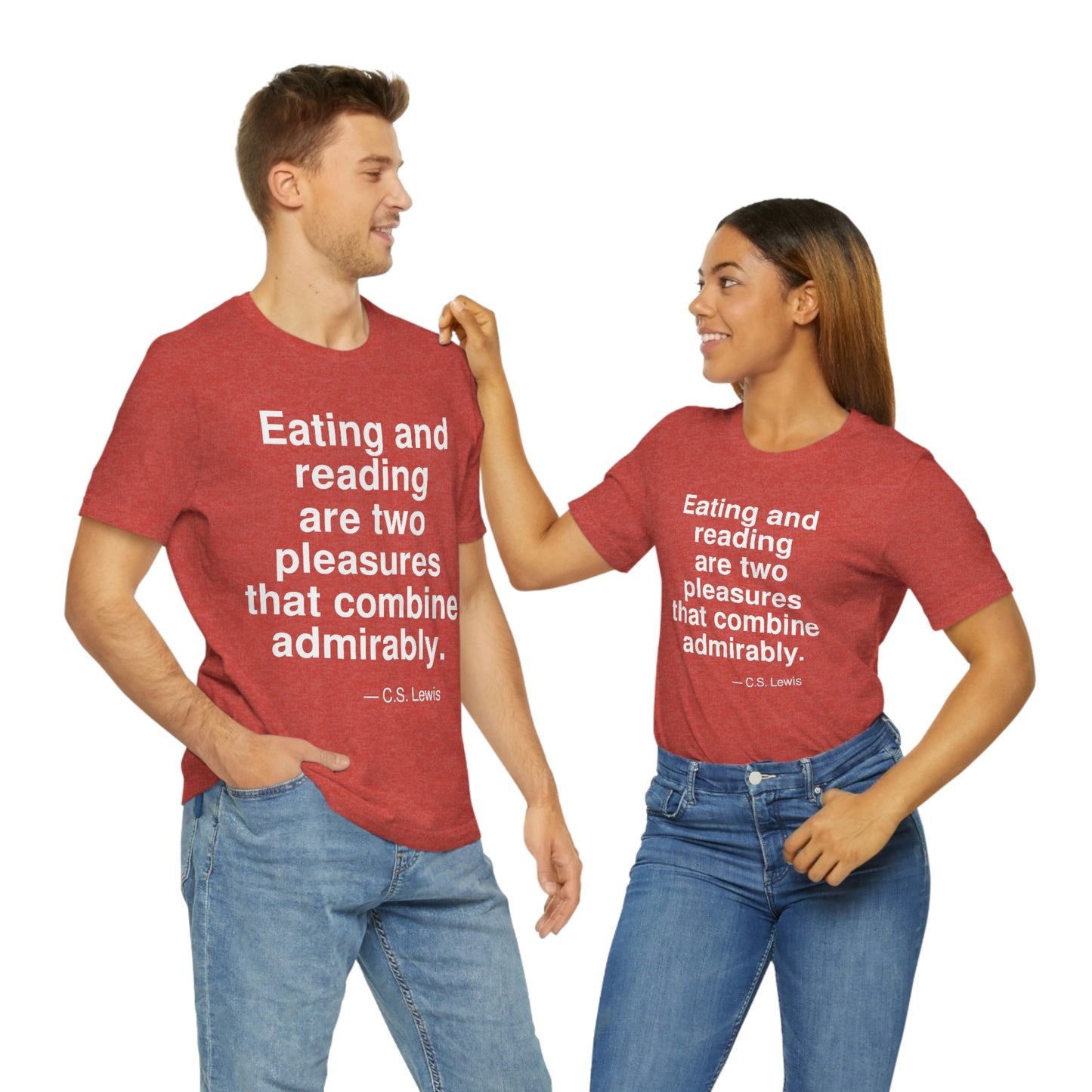 Lewis Eating Aa adult t-shirt