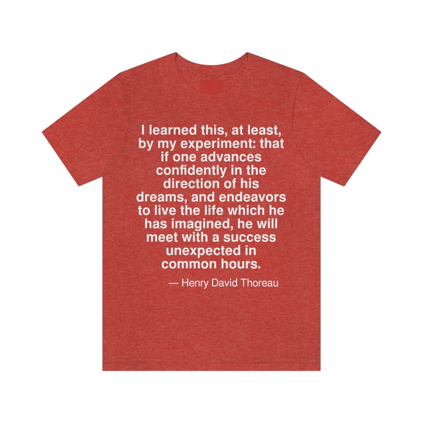 Thoreau Learned Aa adult t-shirt