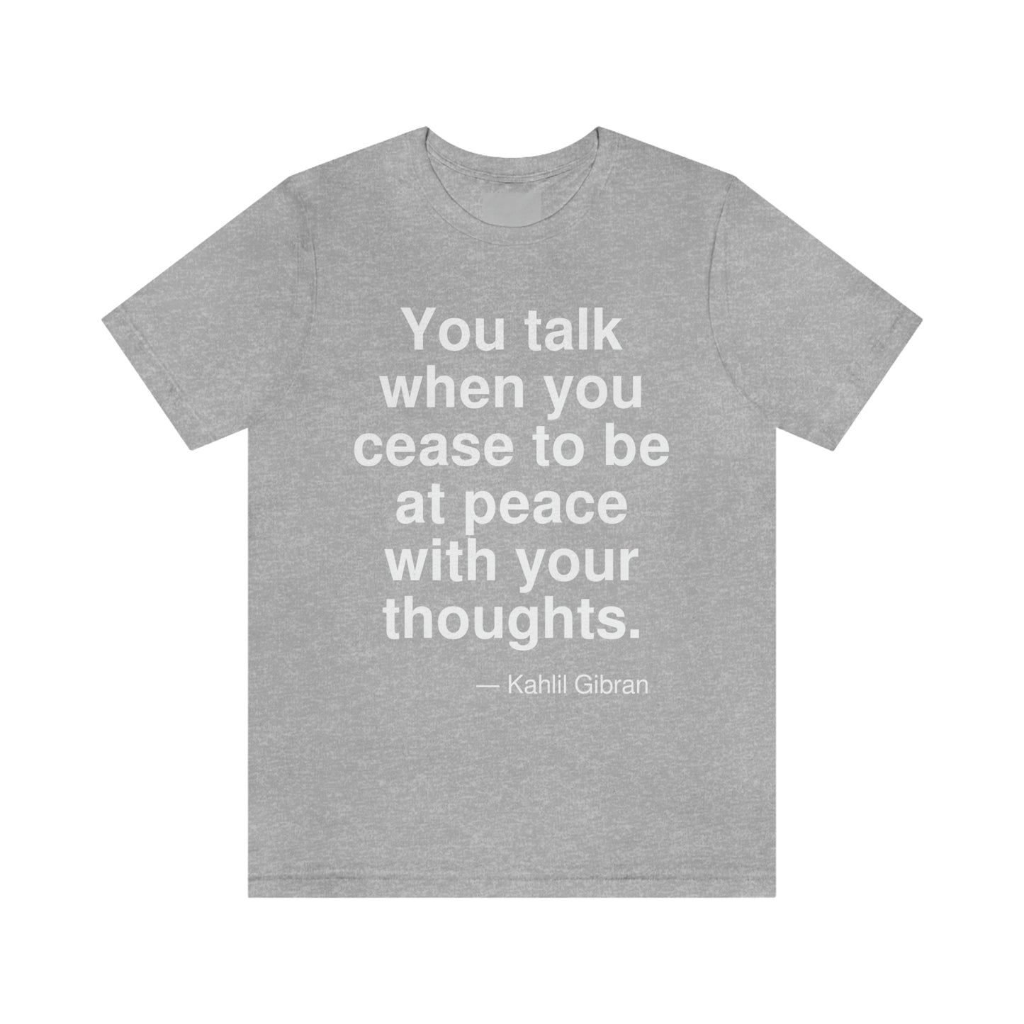 Gibran Talk Aa adult t-shirt