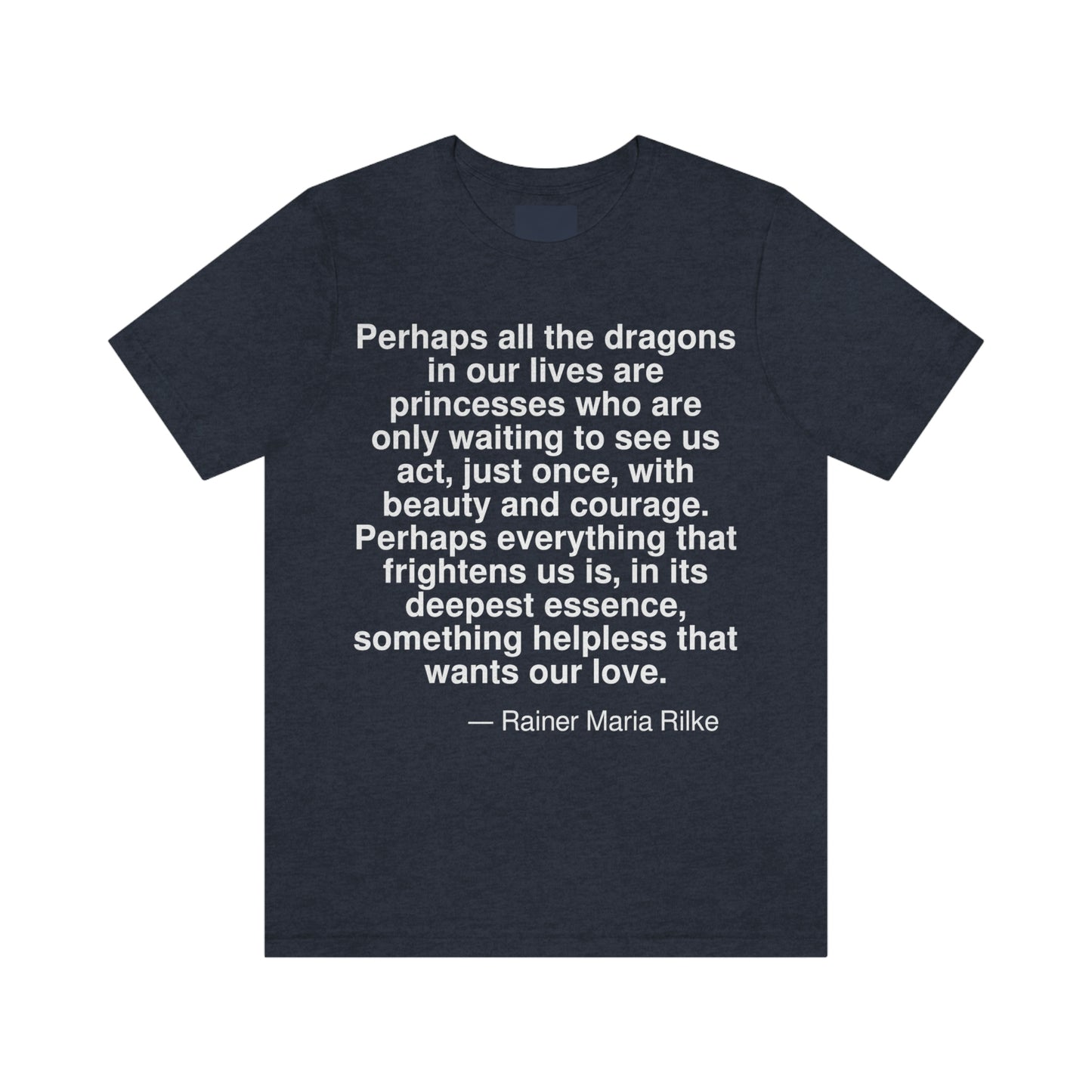 Rilke Dragons Aa adult t-shirt