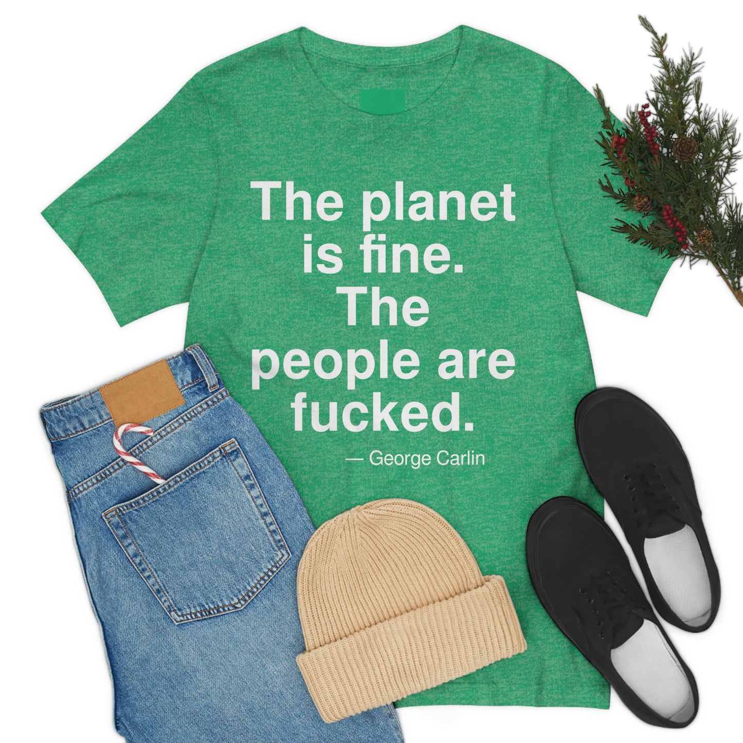 Carlin Planet Aa adult t-shirt