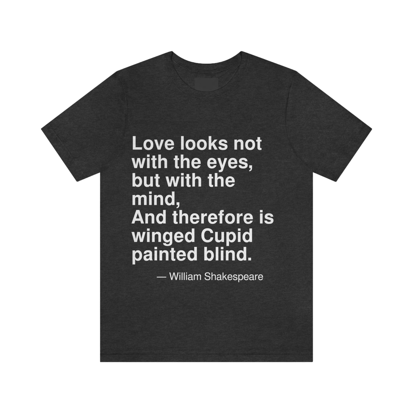 Shakespeare Eyes Aa adult t-shirt