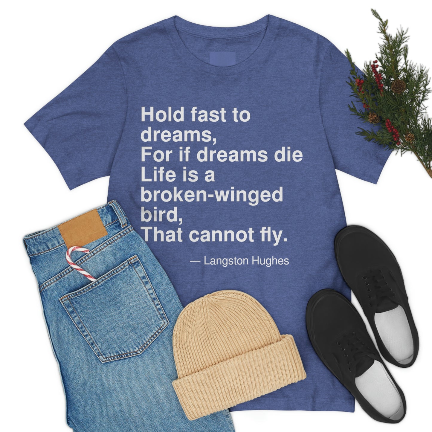 Hughes Dreams Aa adult t-shirt