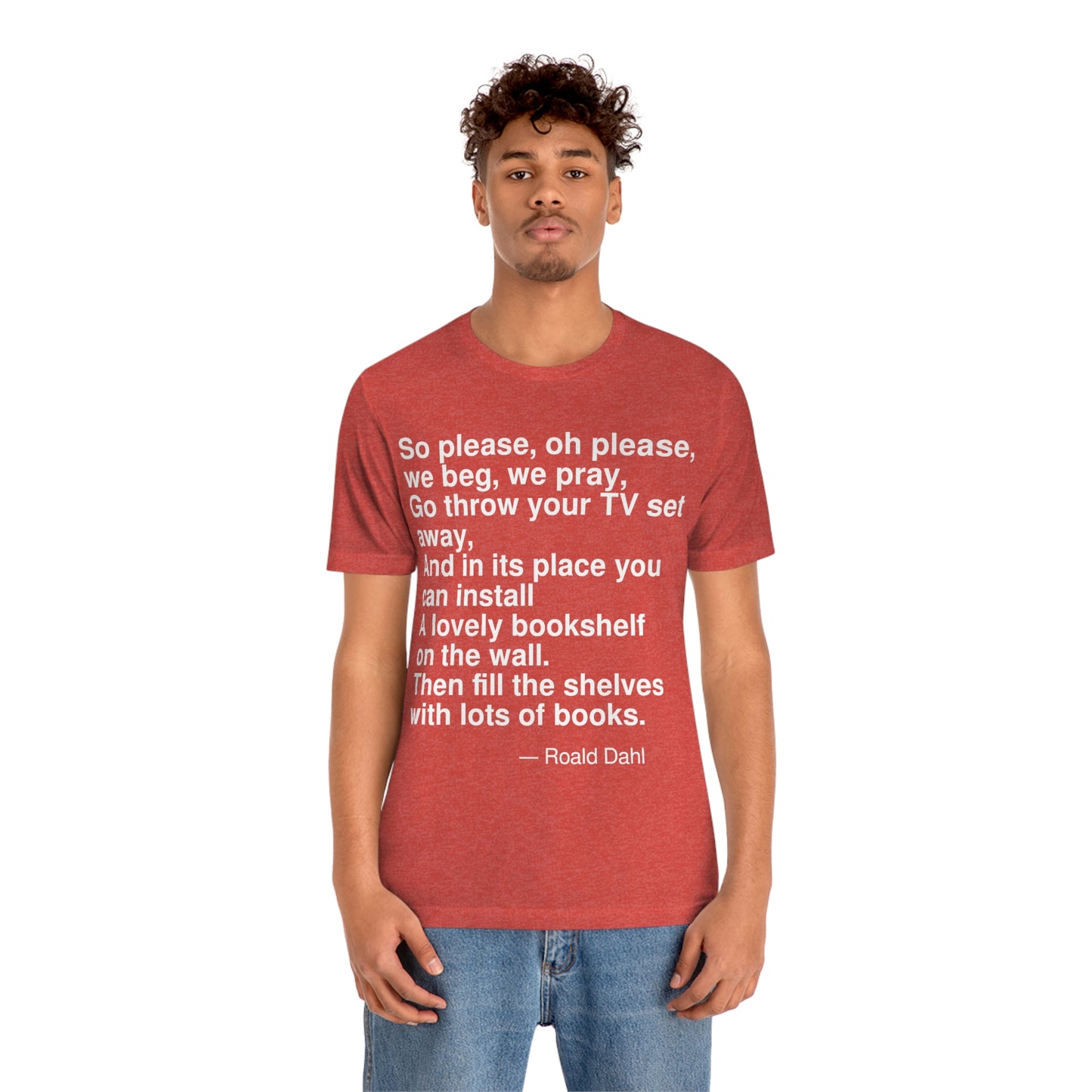 Dahl Please Aa adult t-shirt