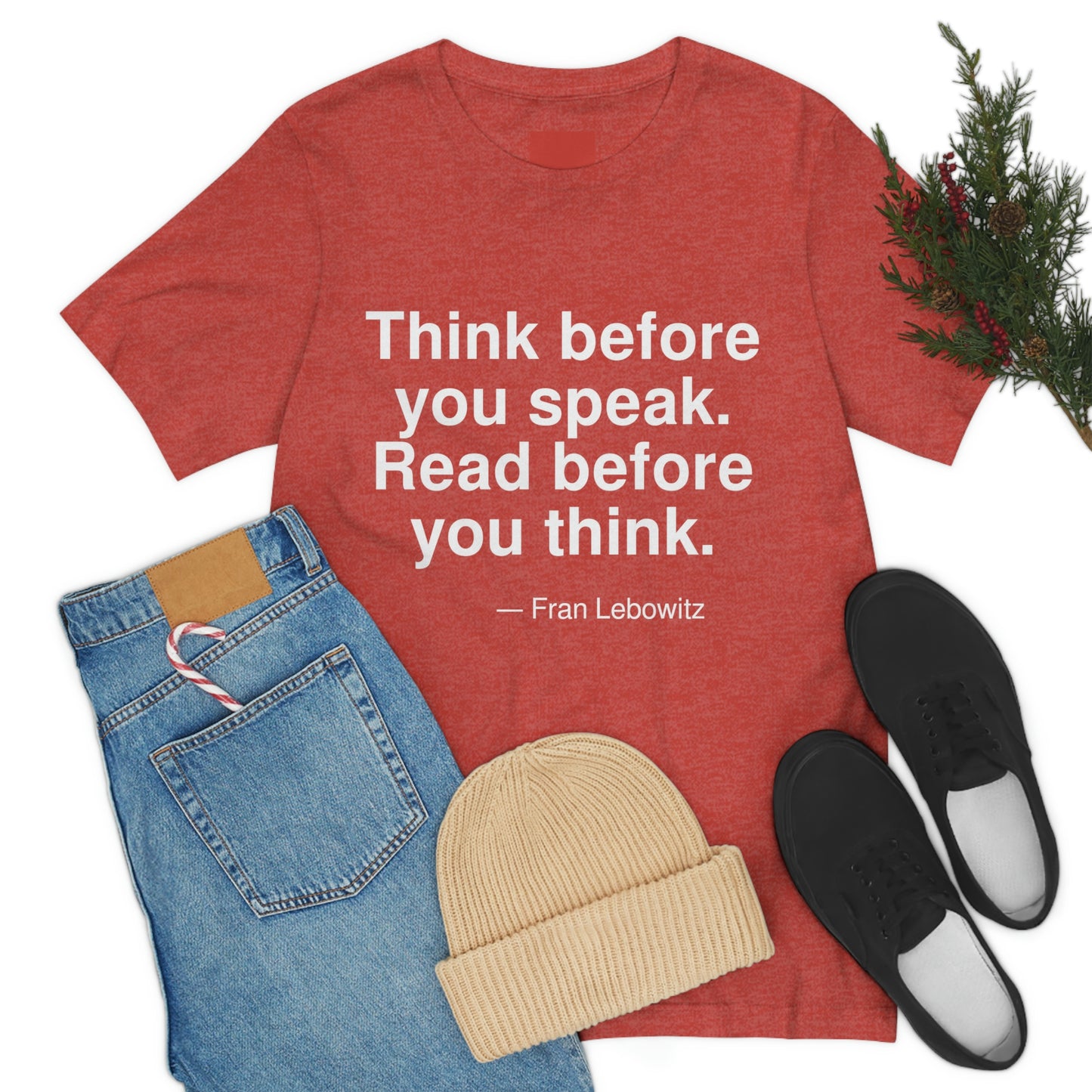 Lebowitz Think Aa adult t-shirt