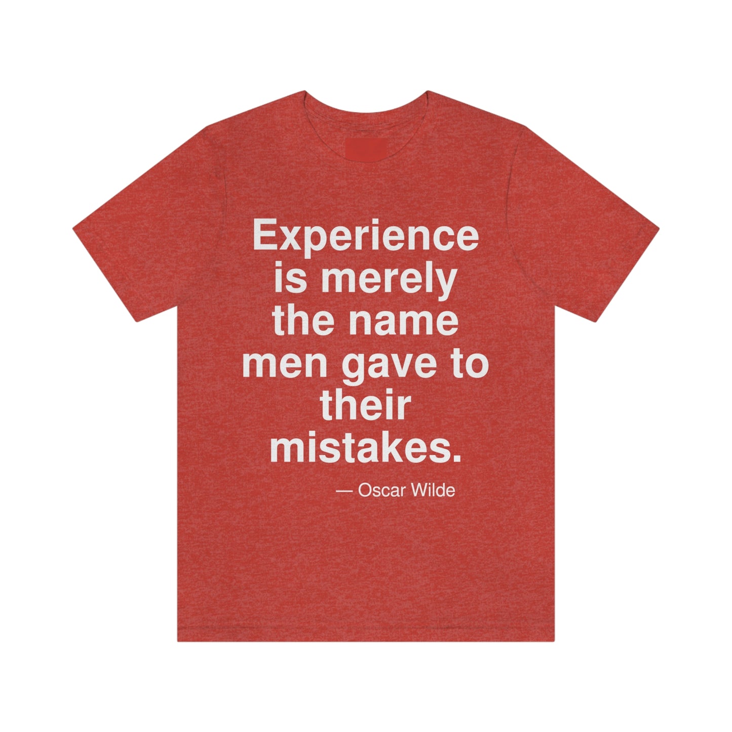 Wilde Mistakes Aa adult t-shirt