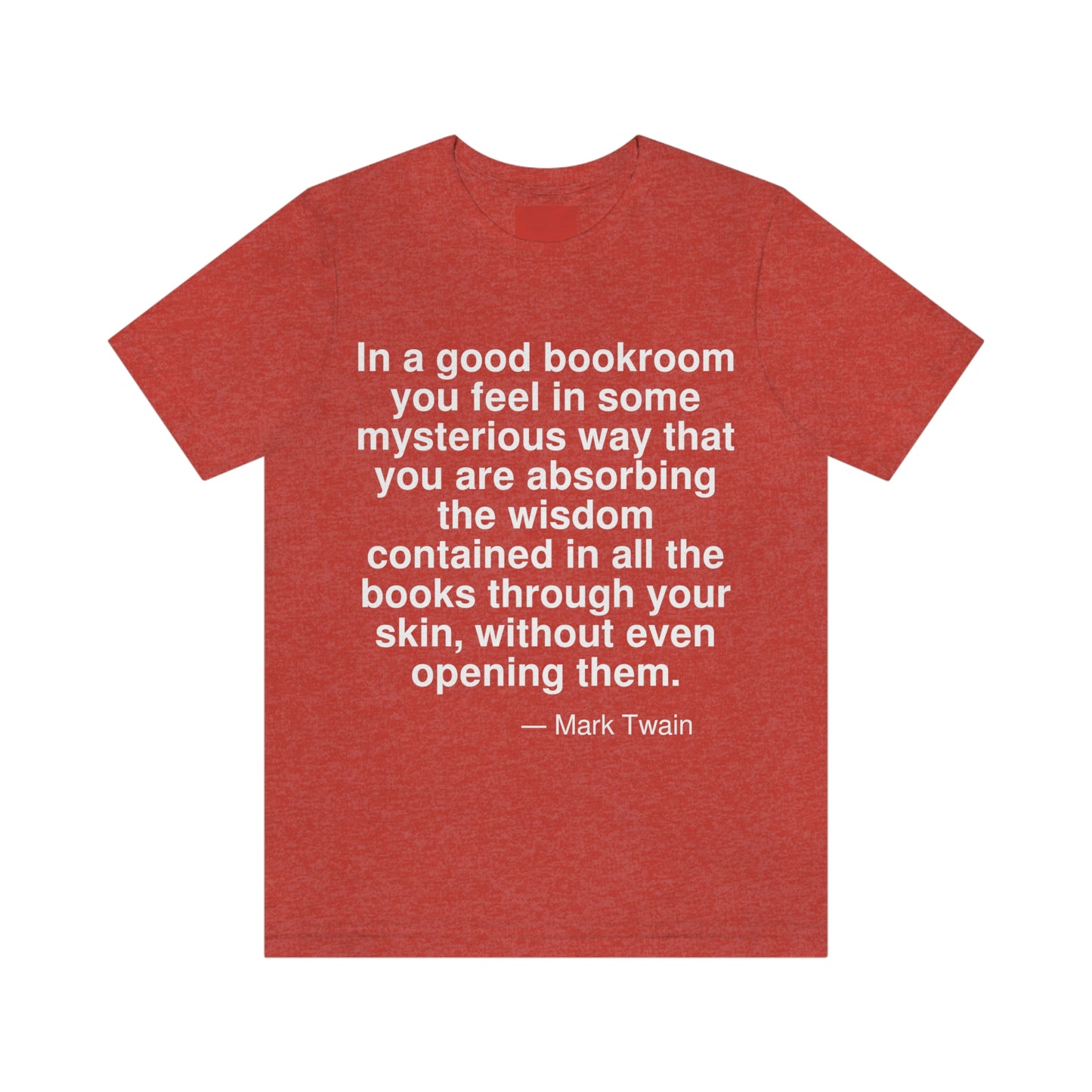 Twain Bookroom Aa adult t-shirt