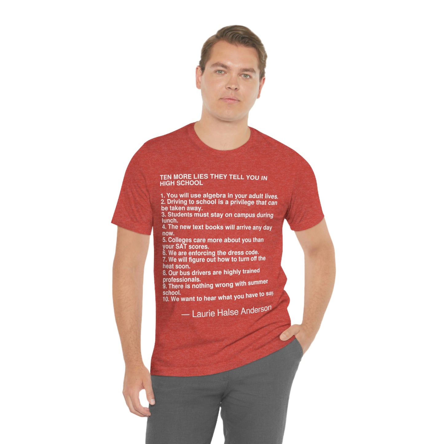 Anderson School2 Aa adult t-shirt