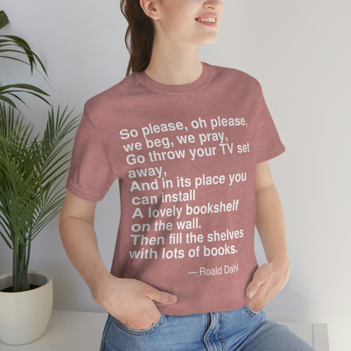 Dahl Please Aa adult t-shirt