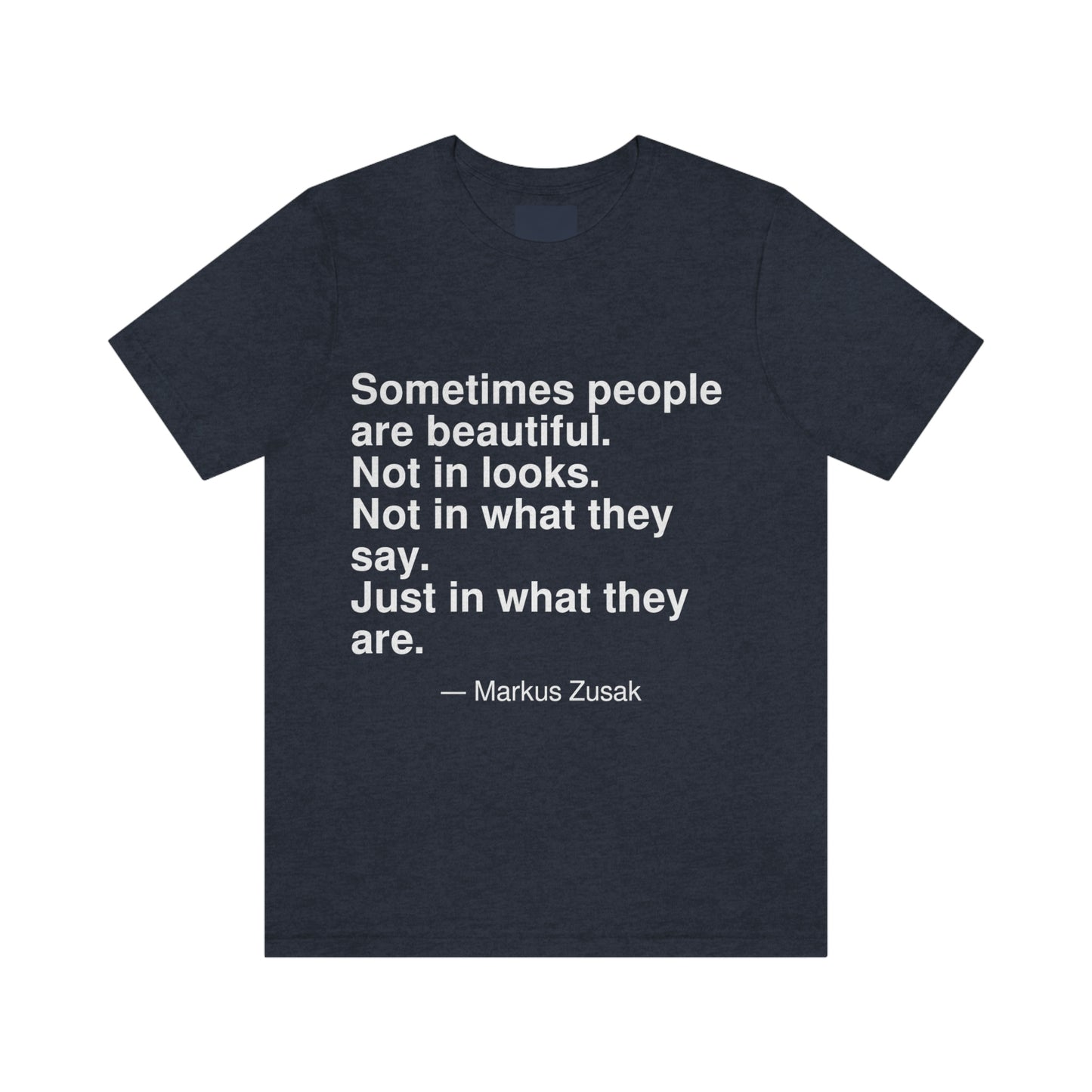 Zusak Beautiful Aa adult t-shirt