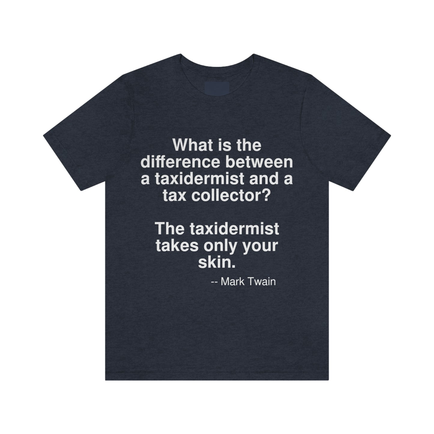 Twain Taxidermist Aa adult t-shirt