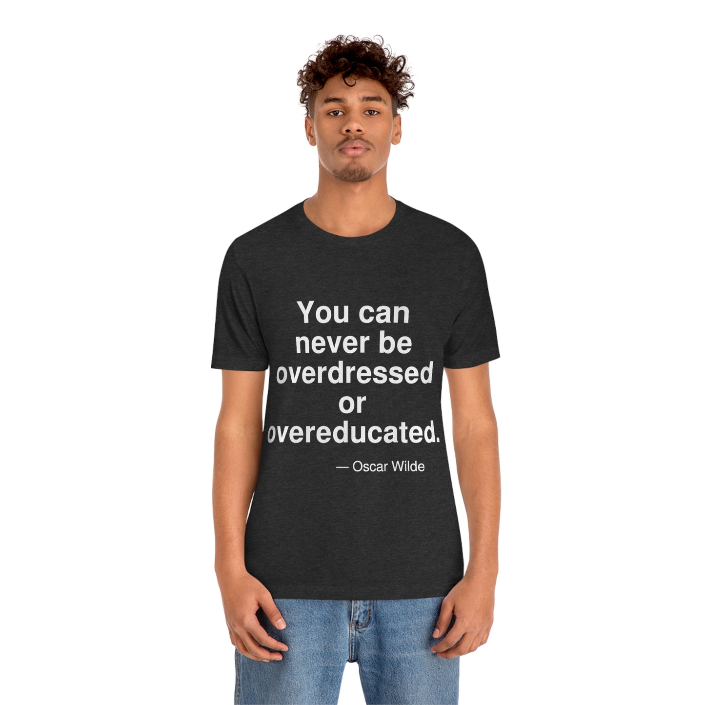 Wilde Never Aa adult t-shirt