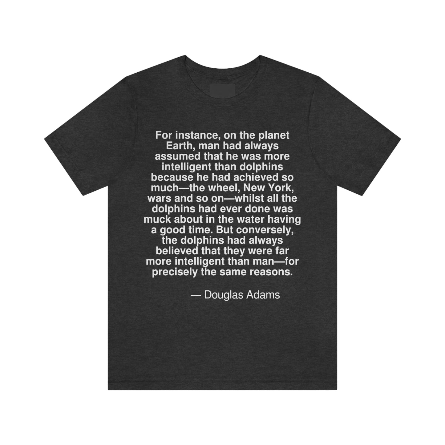 Adams Intelligent Aa adult t-shirt