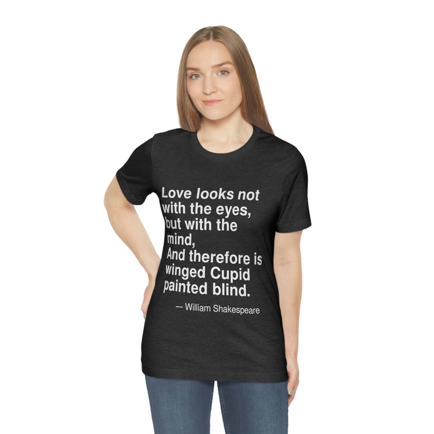 Shakespeare Eyes Aa adult t-shirt