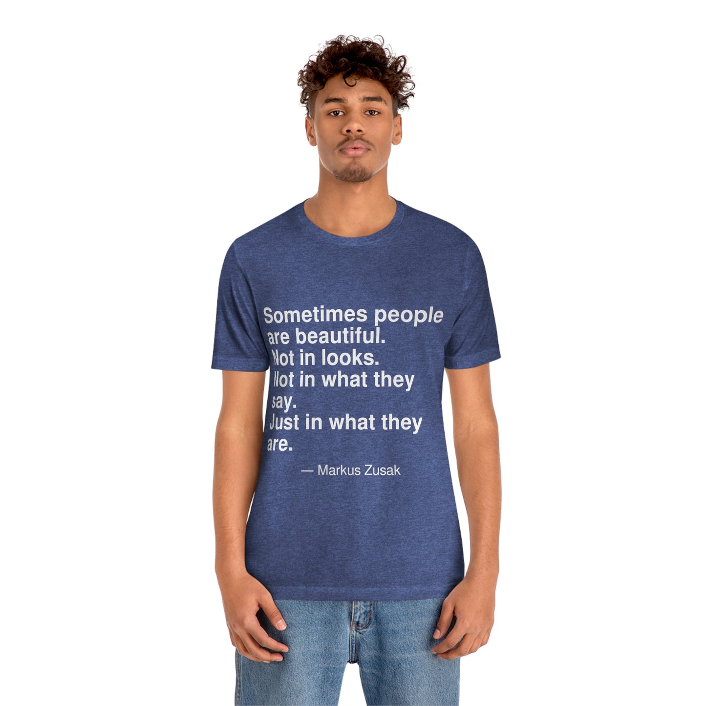 Zusak Beautiful Aa adult t-shirt