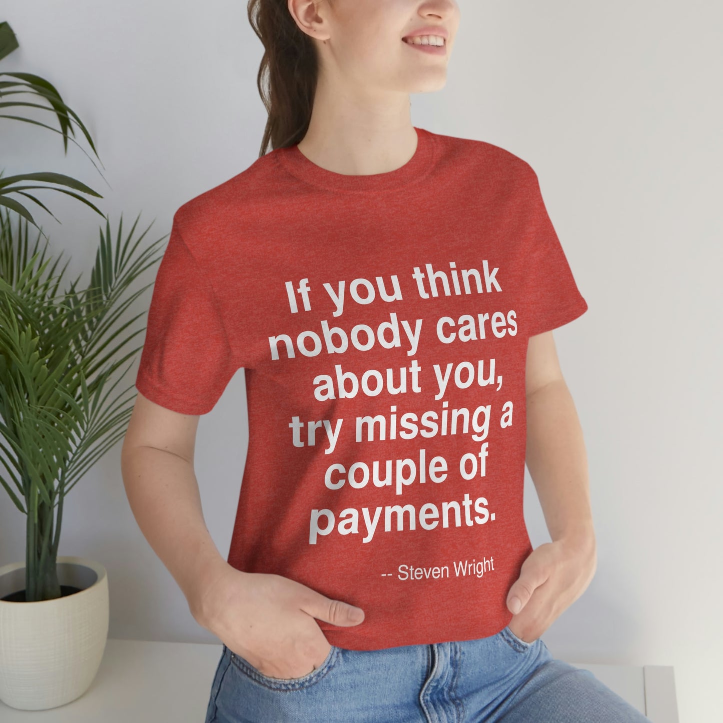 Wright Payments Aa adult t-shirt