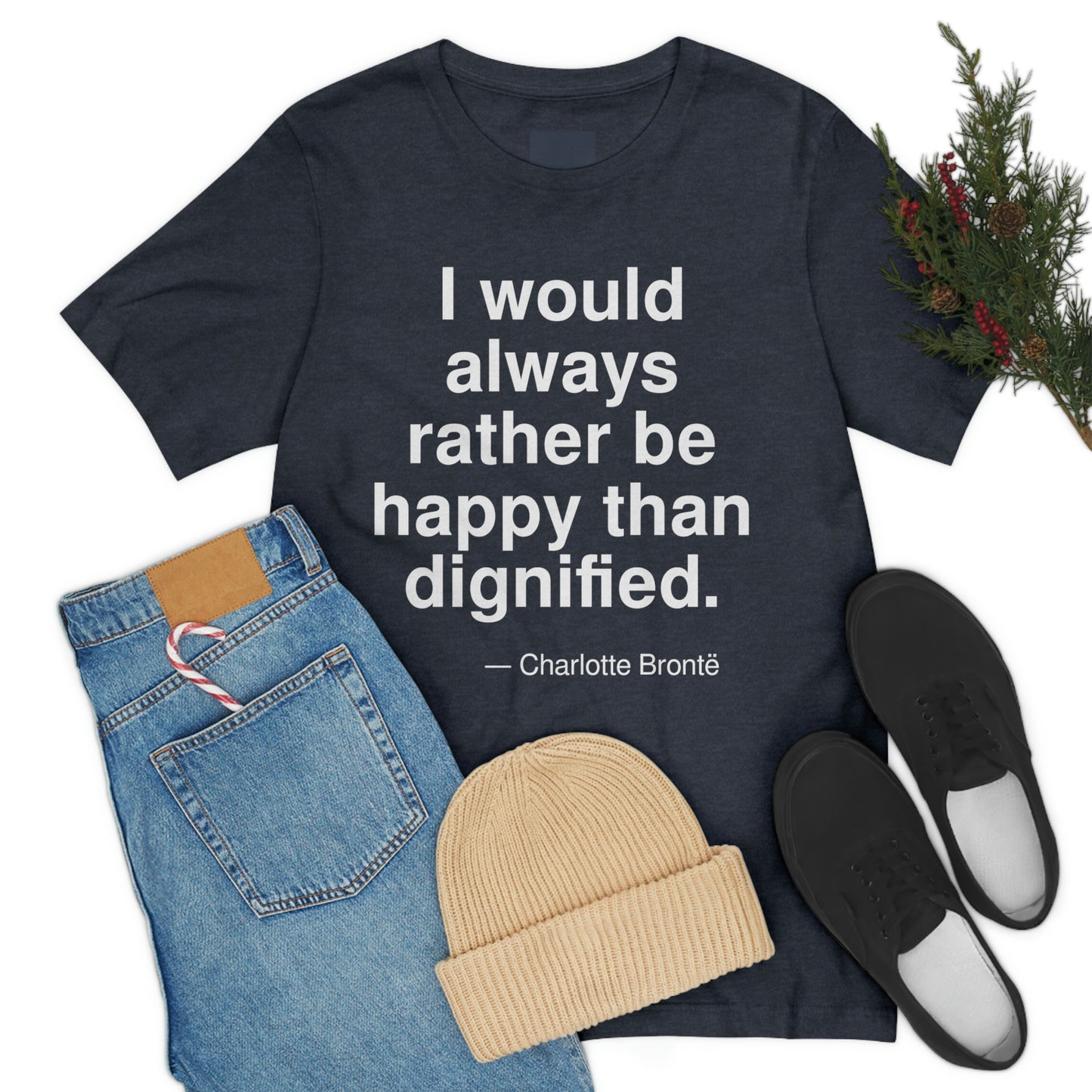 Bronte Happy Aa adult t-shirt